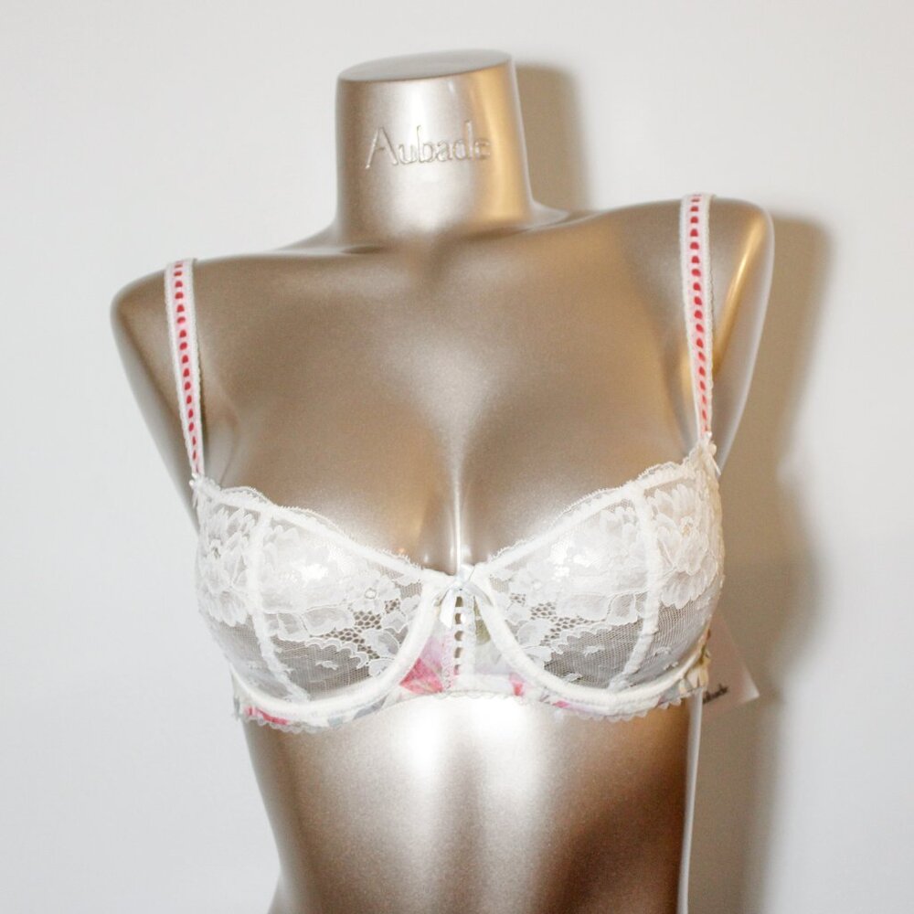 Aubade Paris Sample Magic Garden Floral Luxury Bra 34B